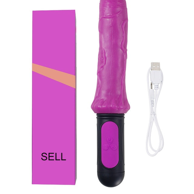 12 Mode Heating Realistic Dildo Vibrator