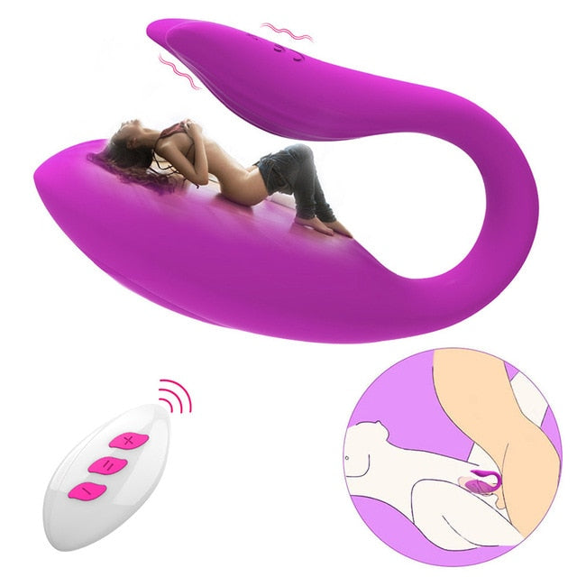 Mermaid Shape Wireless Remote Control Vibrator